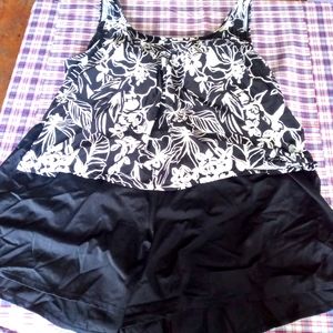 Floral Two-Piece Swimsuit